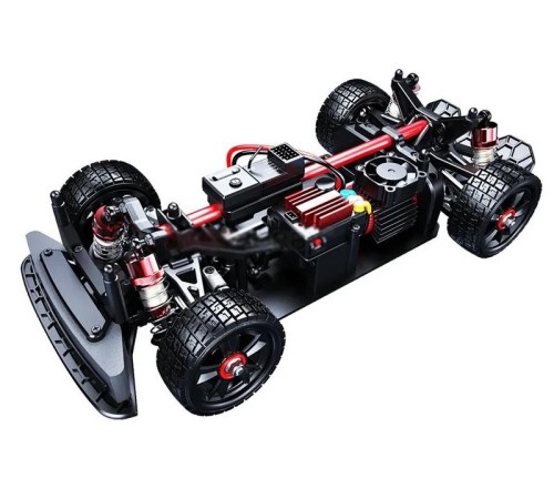 Радиоуправляемая машина для дрифта MJX Hyper Go 14302 Lancia Delta Brushless 4WD 2.4G LED 1/14 RTR