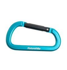 Карабин многофункциональный Naturehike NH15A001-H D-Type 8cm голубой