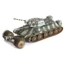 Сборная модель ZVEZDA Советский средний танк с минным тралом Т-34/76, 1/35