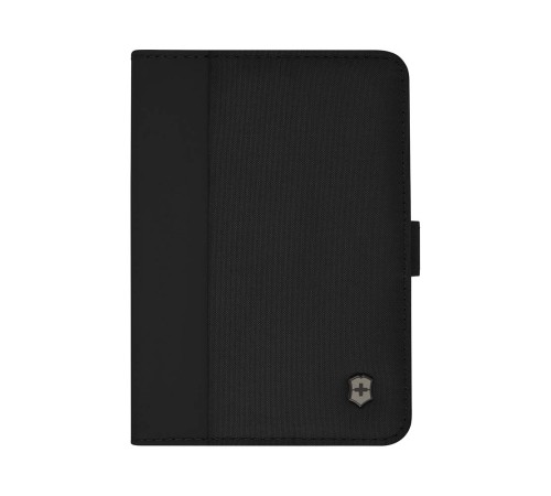 Обложка для паспорта VICTORINOX Travel Essentials, с защитой от сканирования RFID, чёрная, полиэстер, 11x1x15 см