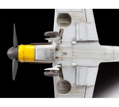 Сборная модель ZVEZDA Немецкий истребитель Мессершмитт BF-109G6, 1/48