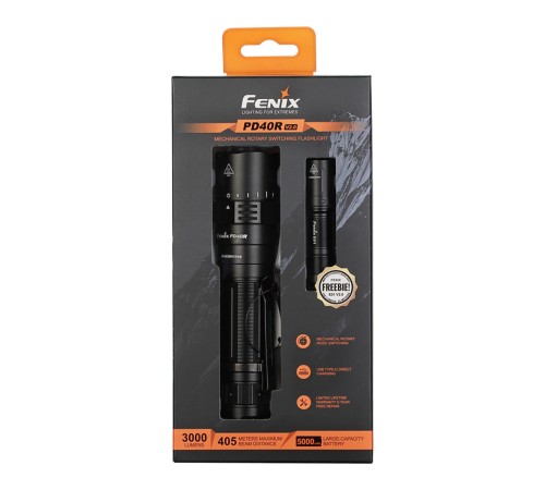 Набор Fenix PD40R V2.0 + E01 V2.0, PD40RV20E01V20