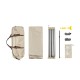 Тент Naturehike Cloud Skies Tarp C2350WS010 150D 550*465 см песочный, 6927595796481