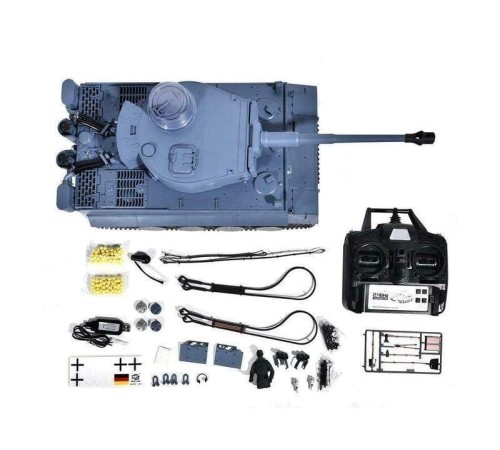 Радиоуправляемый танк Heng Long Tiger I UpgradeA V6.0  2.4G 1/16 RTR