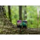 Зажигалка ZIPPO Colorful Sky с покрытием 540 Tumbled Chrome, латунь/сталь, разноцветная, 38x13x57 мм