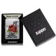 Зажигалка ZIPPO с покрытием Brushed Chrome, латунь/сталь, серебристая, 38x13x57 мм