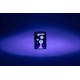 Зажигалка ZIPPO Lava Lamp с покрытием Black Light, латунь/сталь, черная,матовая 38x13x57 мм