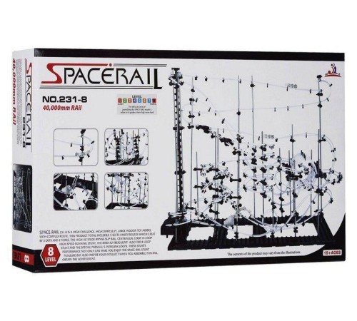 Конструктор динамический Spacerail 231-8, 40м (Level 8)