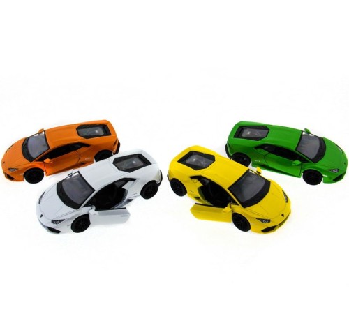 Машина Kinsmart Lamborghini Huracan инерция (1/12шт.) 1:36 б/к