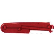Задняя накладка для ножей VICTORINOX 91 мм, пластиковая, полупрозрачная красная