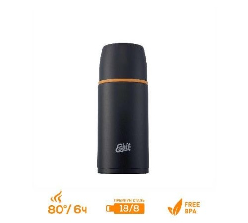 Термос Esbit VF750ML, черно-оранжевый, 0.75 л