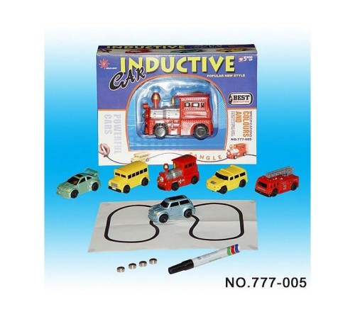 Машинка GOLD LIGHT TOYS 777-005, сенсор, едет по линии