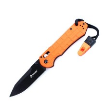 Нож Ganzo G7453P-WS оранжевый, G7453P-OR-WS