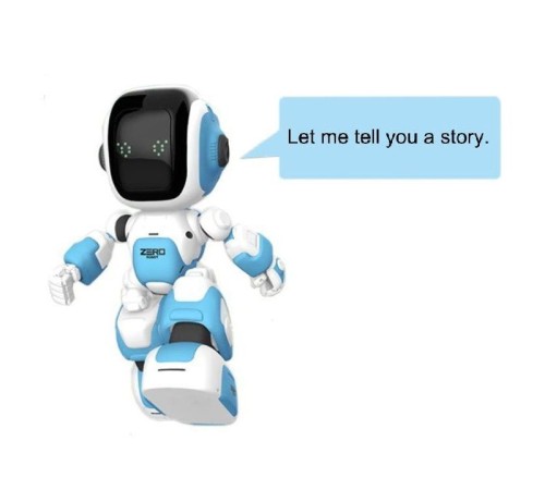 Радиоуправляемый робот Crazon CR-1801 ZERO Robot звук, свет, танцы