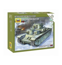 Сборная модель ZVEZDA Советский тяжелый танк Т-35, 1/100