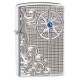 Зажигалка ZIPPO Armor™ с покрытием High Polish Chrome, латунь/сталь, серебристая, 37х13x58 мм