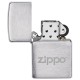 Подарочный набор ZIPPO: фляжка 89 мл и зажигалка, латунь/сталь, серебристый, в коробке с подвесом