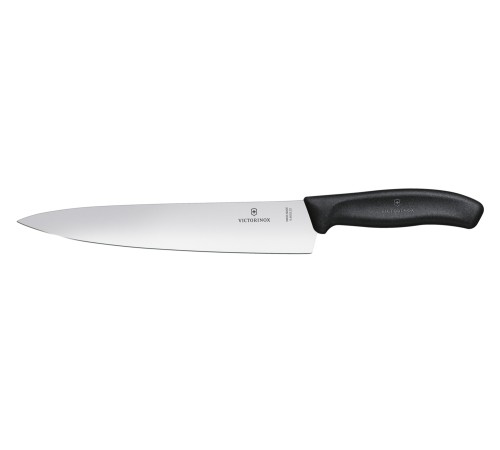 Набор из 11 кухонных ножей VICTORINOX, чёрная рукоять, в подставке из бука высотой 35,5 см