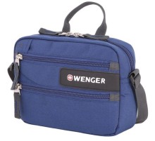 Сумка для документов WENGER, синий, 23x5x18 см