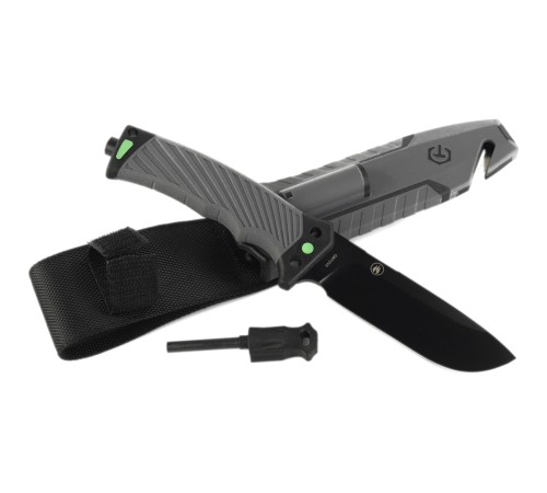 Нож Ganzo G8012V2-GY с паракордом