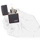 Зажигалка ZIPPO Classic с покрытием Black Matte, латунь/сталь, чёрная, матовая, 38x13x57 мм