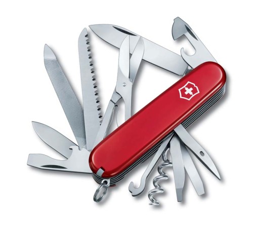 Нож перочинный VICTORINOX Ranger, 91 мм, 21 функция, красный