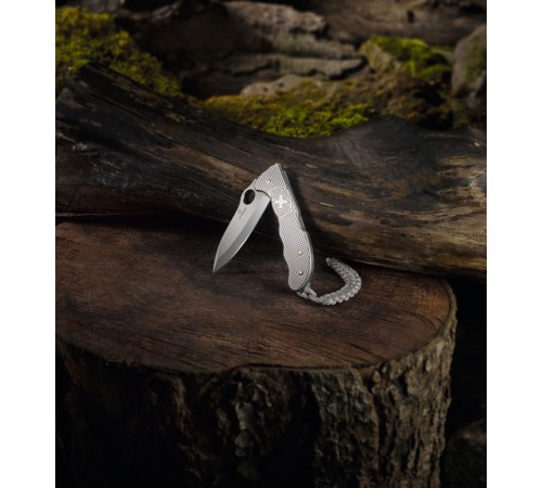 Нож охотника VICTORINOX Hunter Pro M Alox 130 мм, 4 функции, с фиксатором лезвия, серебристый
