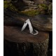 Нож охотника VICTORINOX Hunter Pro M Alox 130 мм, 4 функции, с фиксатором лезвия, серебристый
