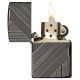 Зажигалка ZIPPO Armor™ с покрытием High Polish Black Ice®, латунь/сталь, чёрная, 37х13x58 мм