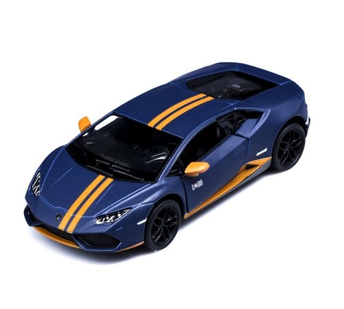 Машина Kinsmart 1:38 Lamborghini Huracan LP610-4 Avio Matte, инерция (1/12шт.) б/к