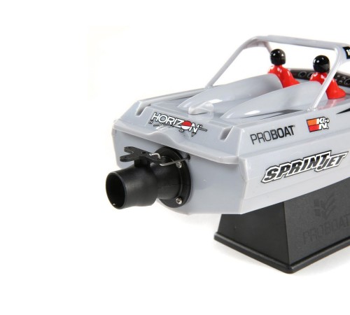 Радиоуправляемый катер ProBoat Sprintjet 9-inch Self-Right Jet Boat (серебряный) RTR