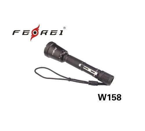 Фонарь для дайвинга Ferei W158 набор, серебряный, W158S