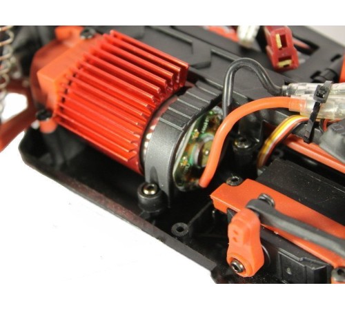 Радиоуправляемая трагги Remo Hobby S EVO-R UPGRADE V2.0 (красный) 4WD 2.4G 1/16 RTR