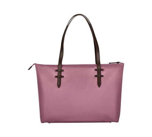Сумка VICTORINOX Victoria Deluxe Business Tote, пурпурно-розовая, нейлон/кожа, 47x15x31 см, 16 л