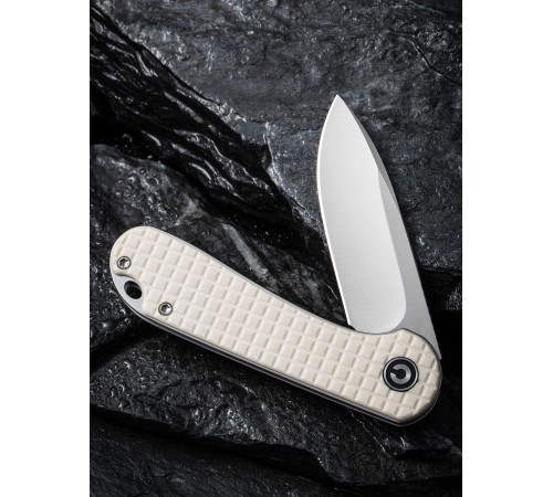 Складной нож CIVIVI Elementum D2 Steel Satin Finished Handle G10 Ivory