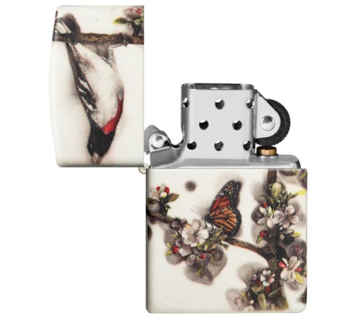 Зажигалка ZIPPO Spazuk Design с покрытием 540 Matte, латунь/сталь, разноцветная, 38x13x57 мм