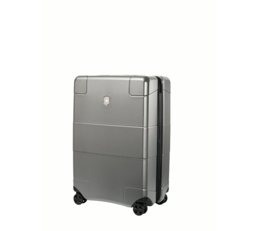 Чемодан VICTORINOX Lexicon, серый, 100% поликарбонат, 45x28x68 см, 73 л