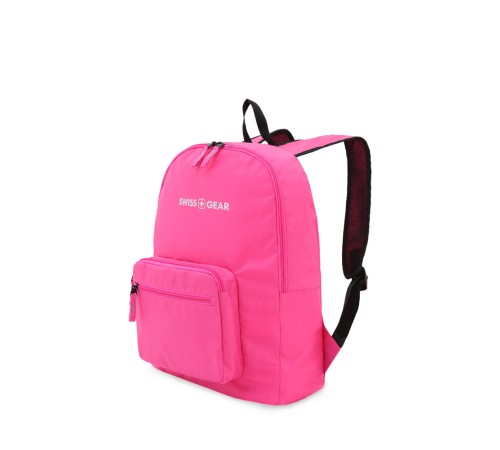 Рюкзак SWISSGEAR складной, розовый, полиэстер, 33,5х15,5x40 см, 21 л