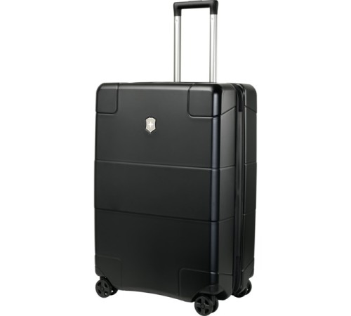 Чемодан VICTORINOX Lexicon, чёрный, 100% поликарбонат, 45x28x68 см, 73 л