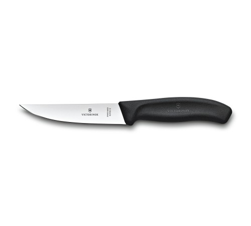 Нож разделочный VICTORINOX SwissClassic с узким прямым лезвием 12 см, чёрный