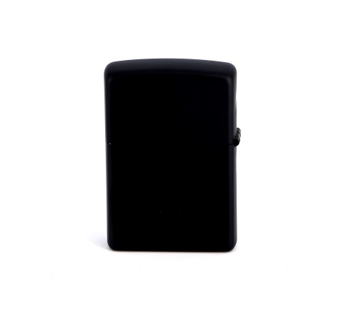 Зажигалка ZIPPO Classic с покрытием Black Matte, латунь/сталь, чёрная, матовая, 36x12x56 мм