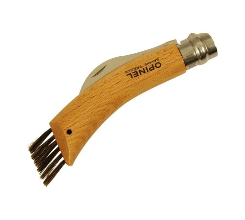 Дисплей-набор 12 шт, нож грибника Opinel №8, нержавеющая сталь, рукоять бук, 001896