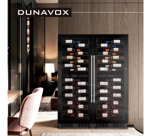 Винный шкаф Dunavox DX-104.375DB