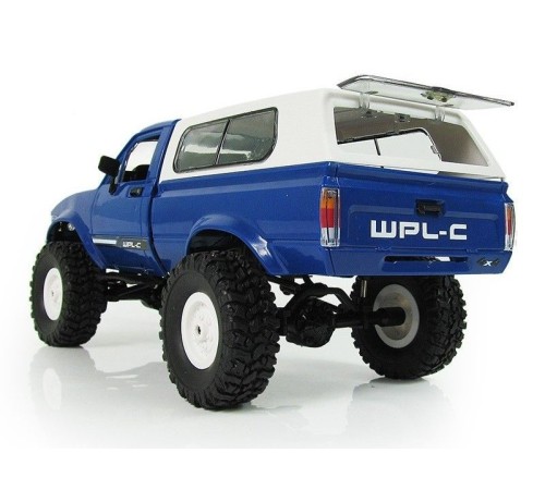 Радиоуправляемая машина WPL пикап Hilux (синяя) 4WD 2.4G 1/16 RTR