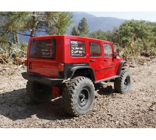 Модель для трофи 1:10 Axial SCX10 II 2017 Wrangler 4WD, электро, RTR (AX90060)