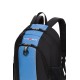 Рюкзак SWISSGEAR, чёрный/голубой, полиэстер 420D, 32х14х45 см, 20 л
