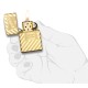 Зажигалка ZIPPO Vintage Box Top с покрытием High Polish Brass, латунь/сталь, золотистая, 38x13x57 мм