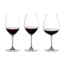 Набор из 3-х бокалов Riedel Veritas Red Wine Tasting Set.