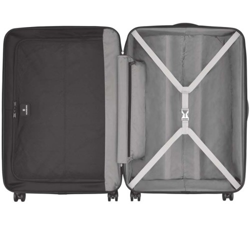 Чемодан VICTORINOX Spectra™ 2.0 32, чёрный, поликарбонат Bayer, 56x29x82 см, 96 л