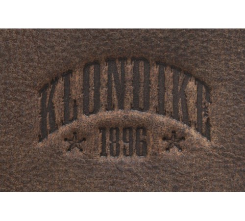 Сумка KLONDIKE «Brady», натуральная кожа в темно-коричневом цвете, 30 х 35 х 7 см